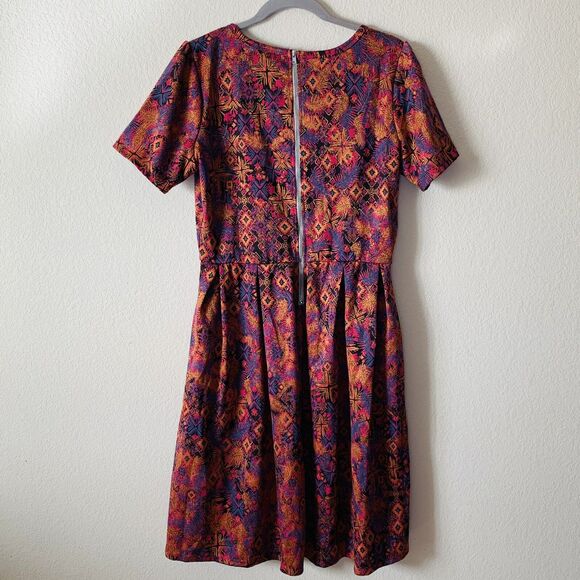 lularoe amelia dress size xlarge - Picture 2 of 9